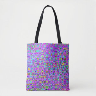 Tote Bag Peacock violet