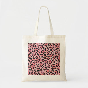 Tote Bag Peau léopard : texture vintage et transparente