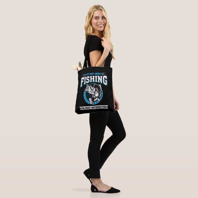 Tote Bag Pêche amusante (Sur le modèle)