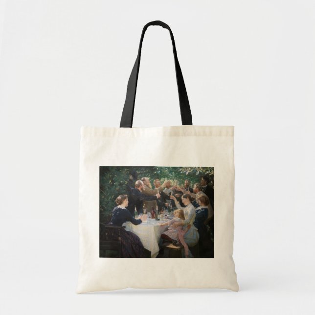 Tote Bag Peder Severin Kroyer - Hip, Hip, Hurrah ! (Devant)
