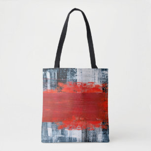 Tote Bag peint à la main fond abstrait, abstrait, douleur