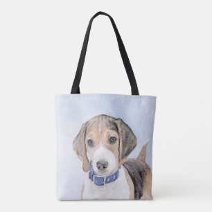 Tote Bag Peinture beagle - Cute Original Chien Art