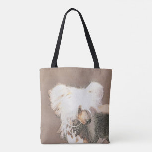 Tote Bag Peinture Chinoise sans cheveux peint art original