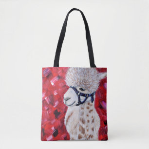 Tote Bag Peinture d'Alpaca