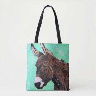 Tote Bag Peinture d'âne