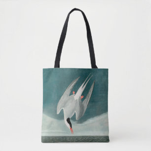 Tote Bag Peinture de faune d'oiseau de sterne arctique Audu