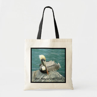 Tote Bag Pélican se reposant personnalisé