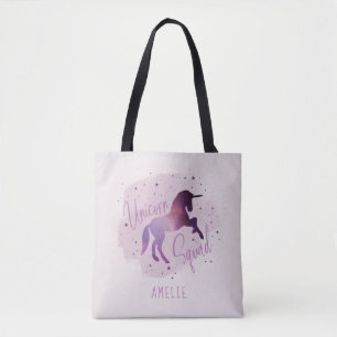 Tote Bag Peloton de licorne de galaxie