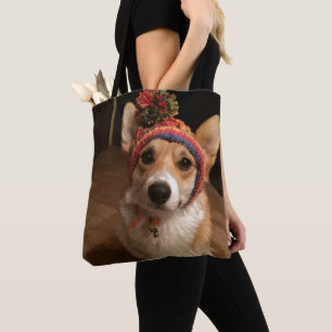 Tote Bag Pembroke de corgi de Gallois utilisant un