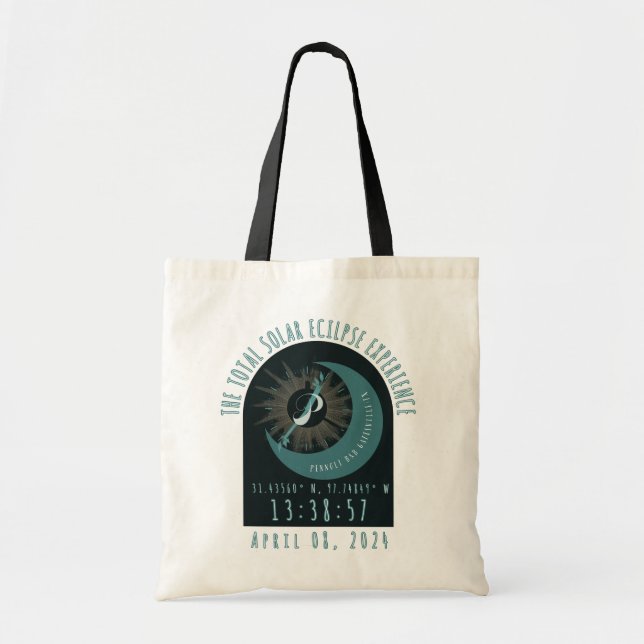 Tote Bag Pénnoli d'éclipse solaire 2024 (Devant)