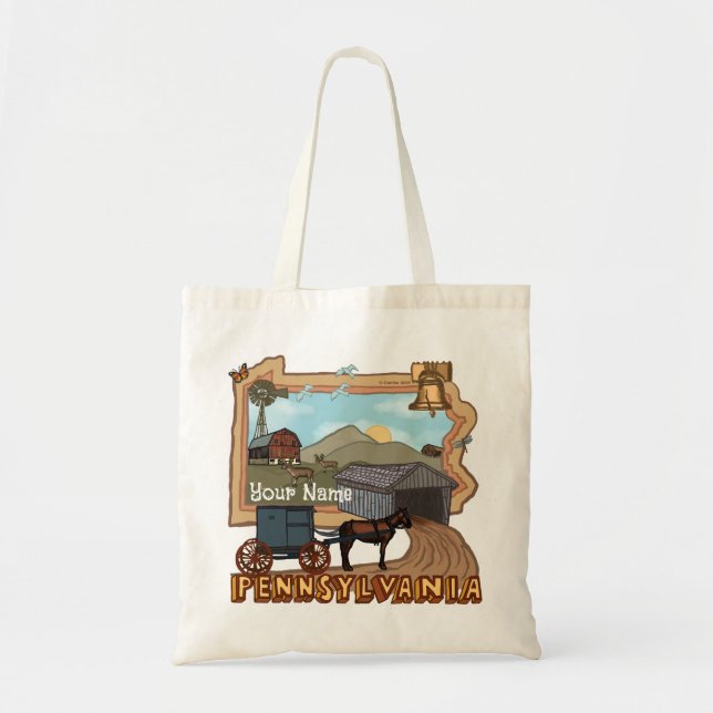 Tote Bag Pennsylvanie (Devant)