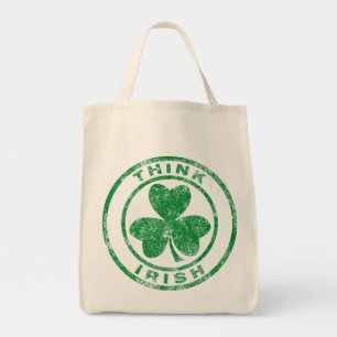 Tote Bag Pensez l'irlandais
