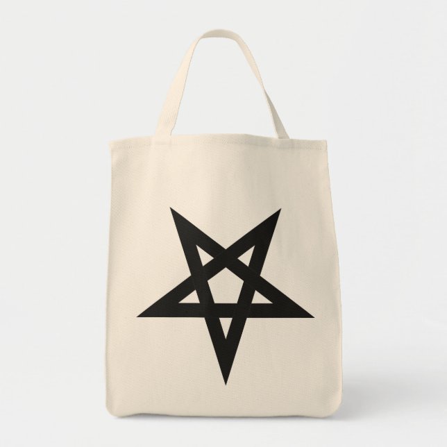 Tote Bag Pentagone étoilé (Devant)