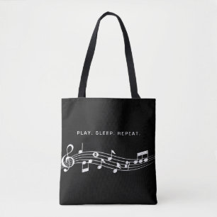 Tote Bag Pentagramme musical