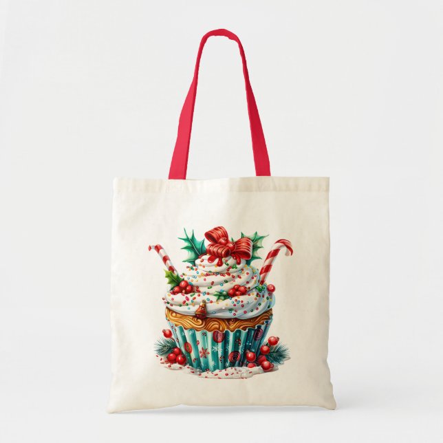 Tote Bag Peppermenthe Cupcakes (Devant)