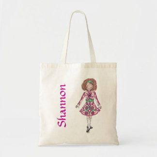 Tote Bag Peppermint Pink Irish Dancer Fourre-tout