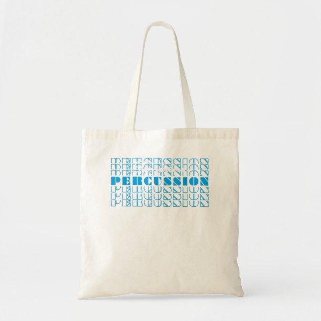 Tote Bag Percussionniste tambour timpani à bande de marche (Devant)