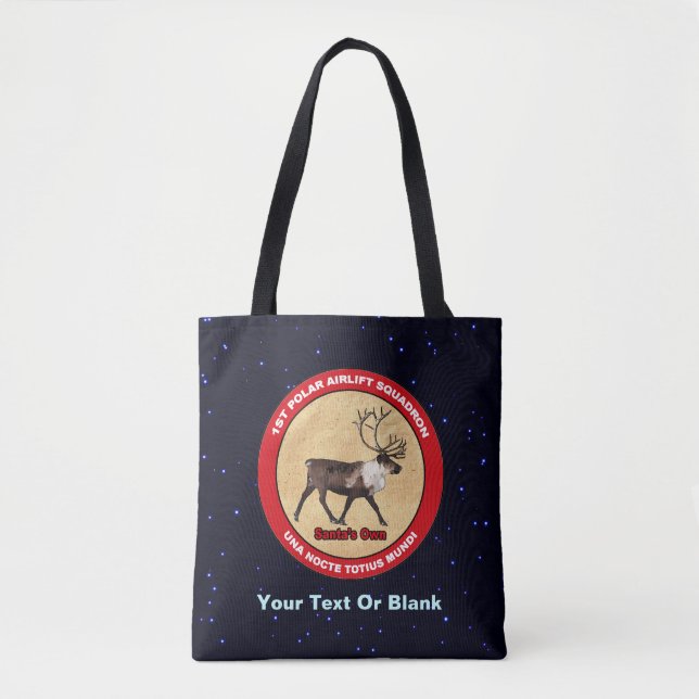 Tote Bag Père Noël - 1er Escadron de transport aérien polai (Devant)