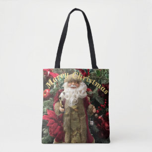 Tote Bag Père Noël à l'ancienne