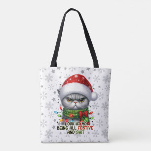 Tote Bag Père Noël Paws Fourre-tout