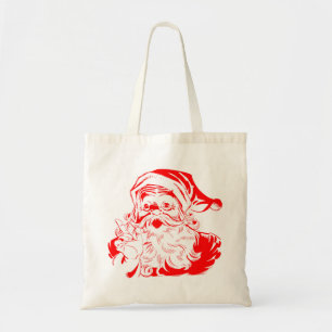 Tote Bag Père Noël Rouge