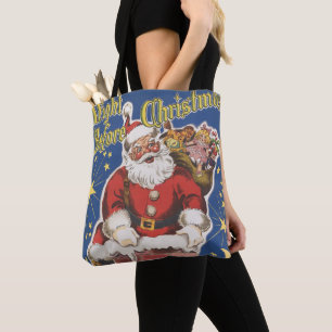 Tote Bag Père Noël vintage, La Nuit avant Noël