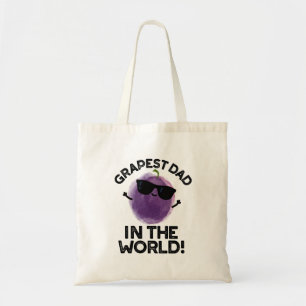 Tote Bag Père Raisin Dans Le Monde Drôle Fruit Pun