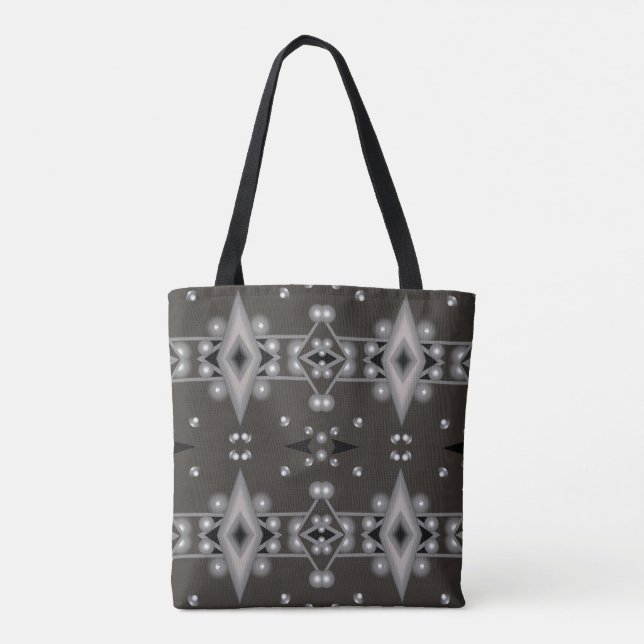 Tote Bag Performances stellaires Design d'art Abstrait mode (Dos)