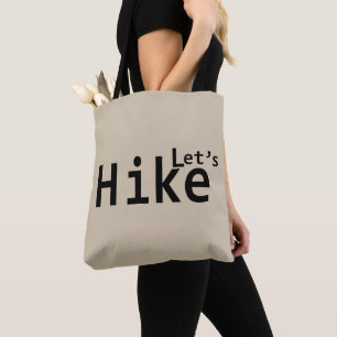 Tote Bag permet de faire des randonnées pédestres en randon