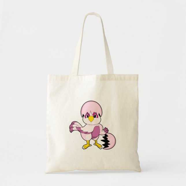 Tote Bag Perroquet dans Oeuf avec Eggshell.PNG (Devant)