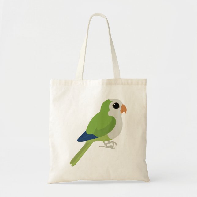 Tote Bag Perruche de moine (Devant)