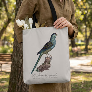 Tote Bag Perruche terrestre ou Perruche des marais, Pezopor