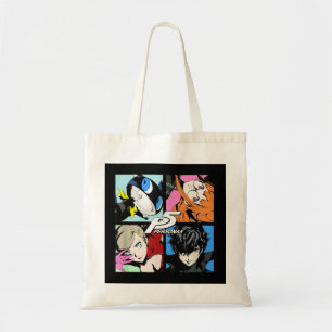 Tote Bag Persona 5 Caractères Pop Art