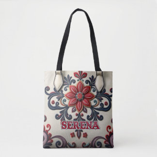 Tote Bag Personal-Winter Rose: