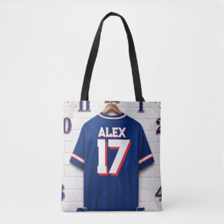 Tote Bag Personalized Buffalo Football Jersey