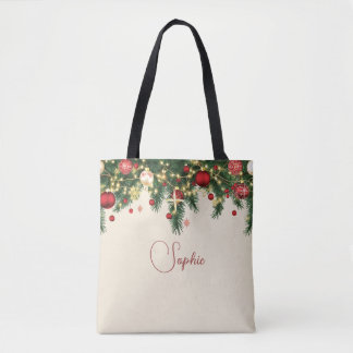 Tote Bag Personalized Christmas