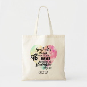 Tote Bag Personalized GRANDAUGHTER Gifts   Cute Quotes Fun 