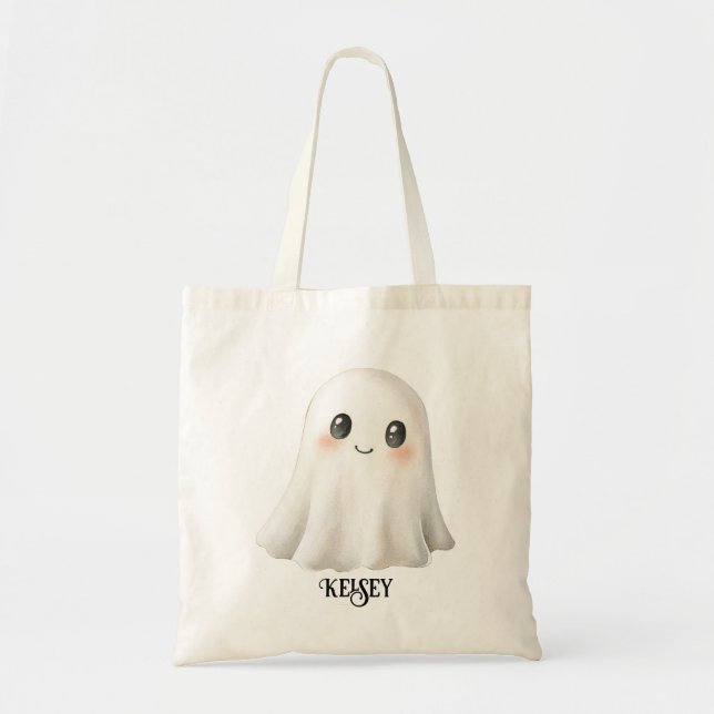 Tote Bag Personalized Kids’ Halloween Trick-or-Treat Bag (Devant)