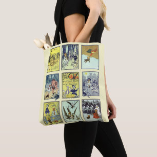 Tote Bag Personnages vintage du Magicien d'Oz, Route de bri