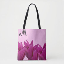 Personnalisable M monogramme joli rose floral élég