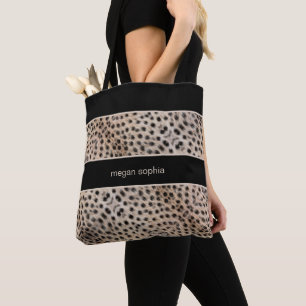 Tote Bag Personnalisation de l'impression de guépard
