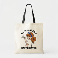 Personnalisé Caffiné & Vacciné