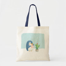 [Personnalisé] Jardinier Pingouin d'Hiver Plantant