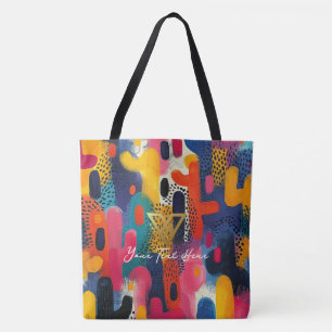 Tote Bag Personnalisé : Pop Art Panache Fourre-tout personn