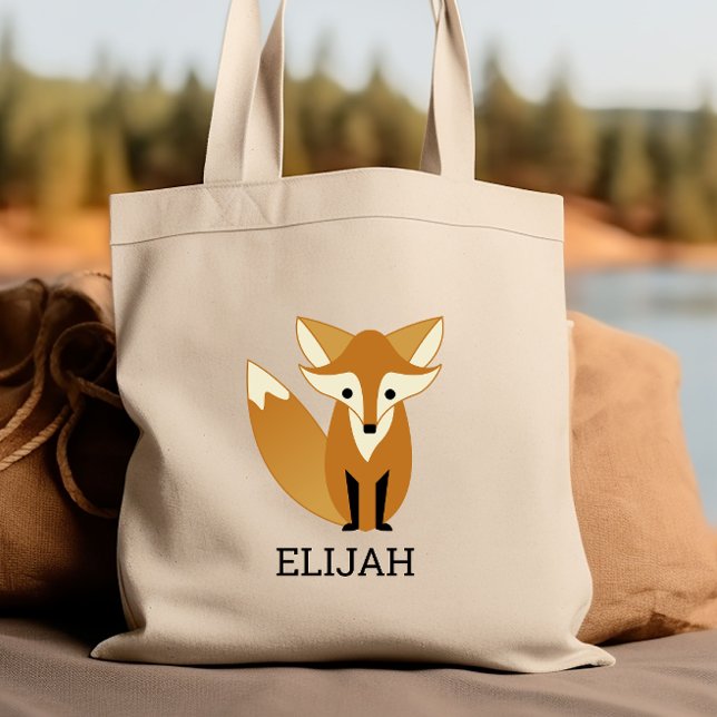Tote Bag Personnalisé pour les mignons enfants Fox (Créateur téléchargé)