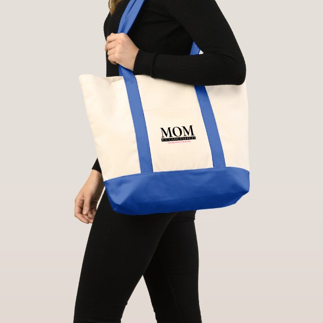 Tote Bag Personnalisé Simple Maman Moderne (Devant (produit))