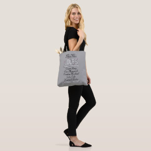Tote Bag Personnalisée, Mimi aime ses grands