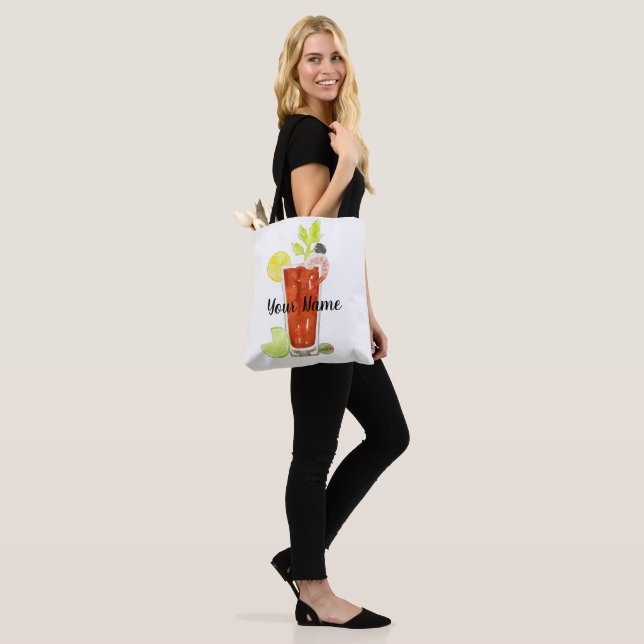 Tote Bag Personnalisée par Bloody Mary (Sur le modèle)
