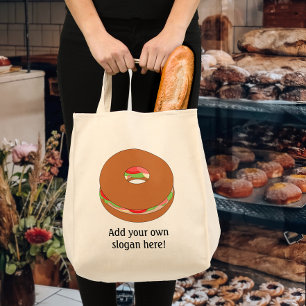 Tote Bag Personnaliser de cette image Bagel