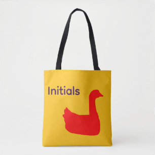 Tote Bag Personnaliser le thème Red Duck